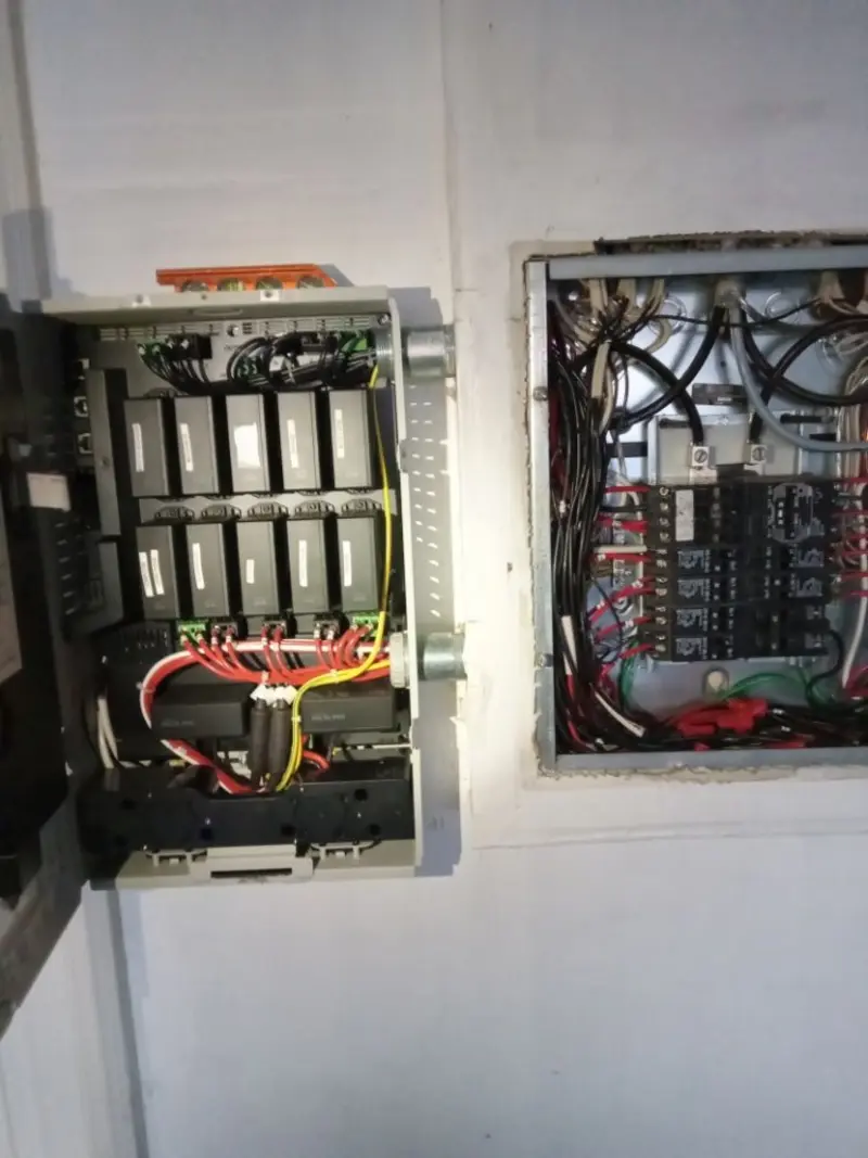 Electrical panel upgrade completed for Ring Doorbell Installation in New Britain